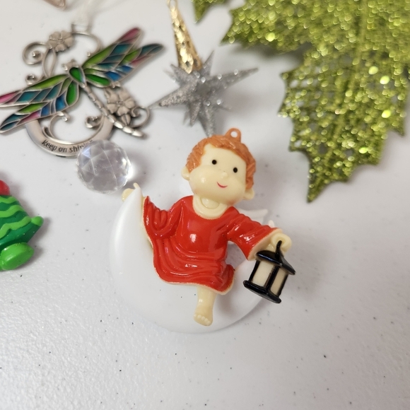 Lot of Christmas Tree Ornaments Some Vintage Turtle Nutcracker Mice - Picture 7 of 8